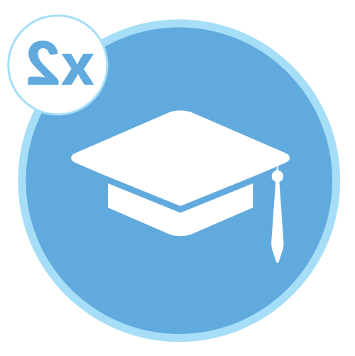 Earn Your College Degree Icon